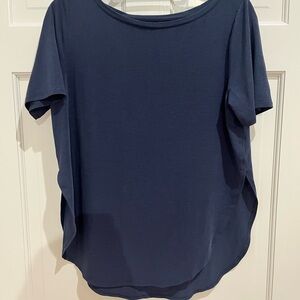 Classic Navy Blue Women's Top